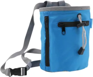 Chalk Bag Adjustable Waist Belt Lightweight Chalk Carrier Bag Storage Pouch for Disc Golf Fitness Weight Lifting Sports Gym