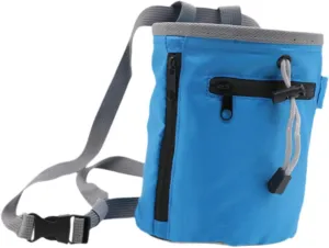Chalk Bag Chalk Carrier Bag Practical Storage Pouch Adjustable Waist Belt for Gymnastics Workout Gym Disc Golf Weightlifting