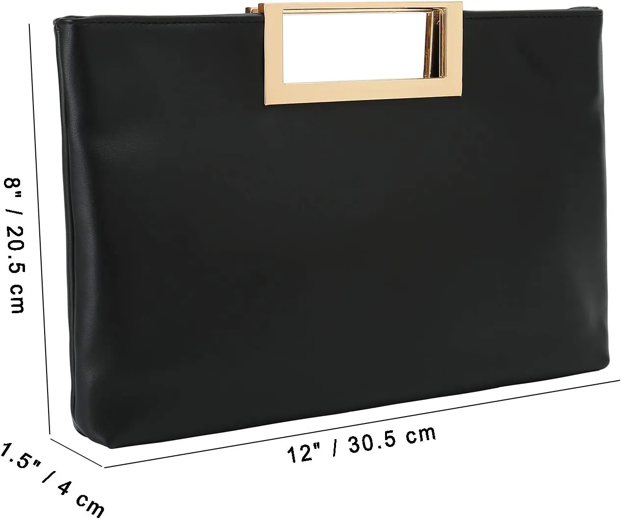 CHARMING TAILOR Fashion PU Leather Handbag Stylish Women Convertible Clutch Purse
