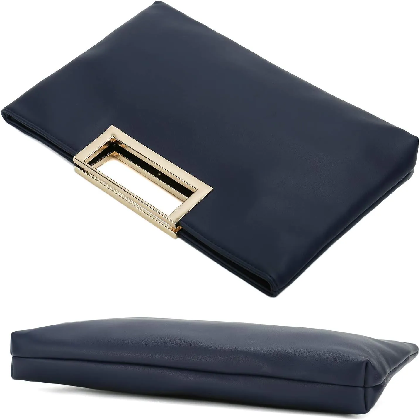 CHARMING TAILOR Fashion PU Leather Handbag Stylish Women Convertible Clutch Purse