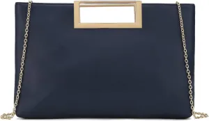 CHARMING TAILOR Fashion PU Leather Handbag Stylish Women Convertible Clutch Purse