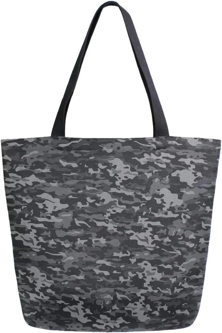 Chic Cute Fashion Style Pattern Extra Large Shoulder Tote Bag for Beach Travel Weekender Gym Grocery Shopping
