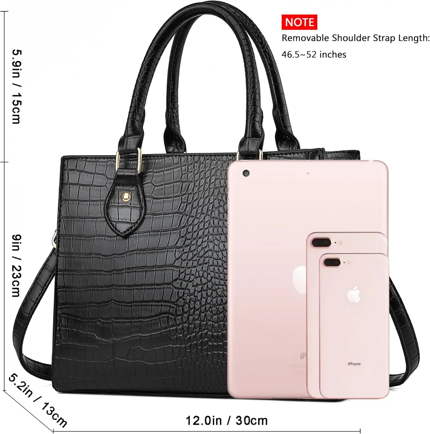 CHICAROUSAL Crossbody Purses and Handbags for Women PU Leather Tote Top Handle Satchel Shoulder Bags