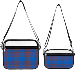 Clan Elliot Tartan Chiffon Transparent Cross Bag Two-piece Set