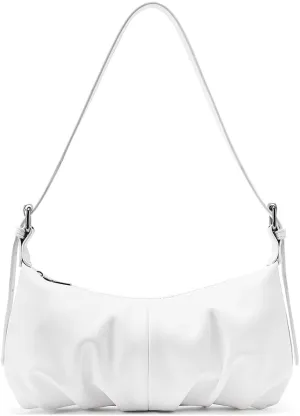 CLUCI Shoulder Bag,Purses for Women Dumpling Small Hobo Bags Vegan Leather Ladies Clutch with Adjustable Strap