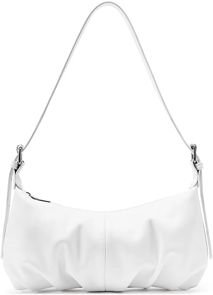 CLUCI Shoulder Bag,Purses for Women Dumpling Small Hobo Bags Vegan Leather Ladies Clutch with Adjustable Strap