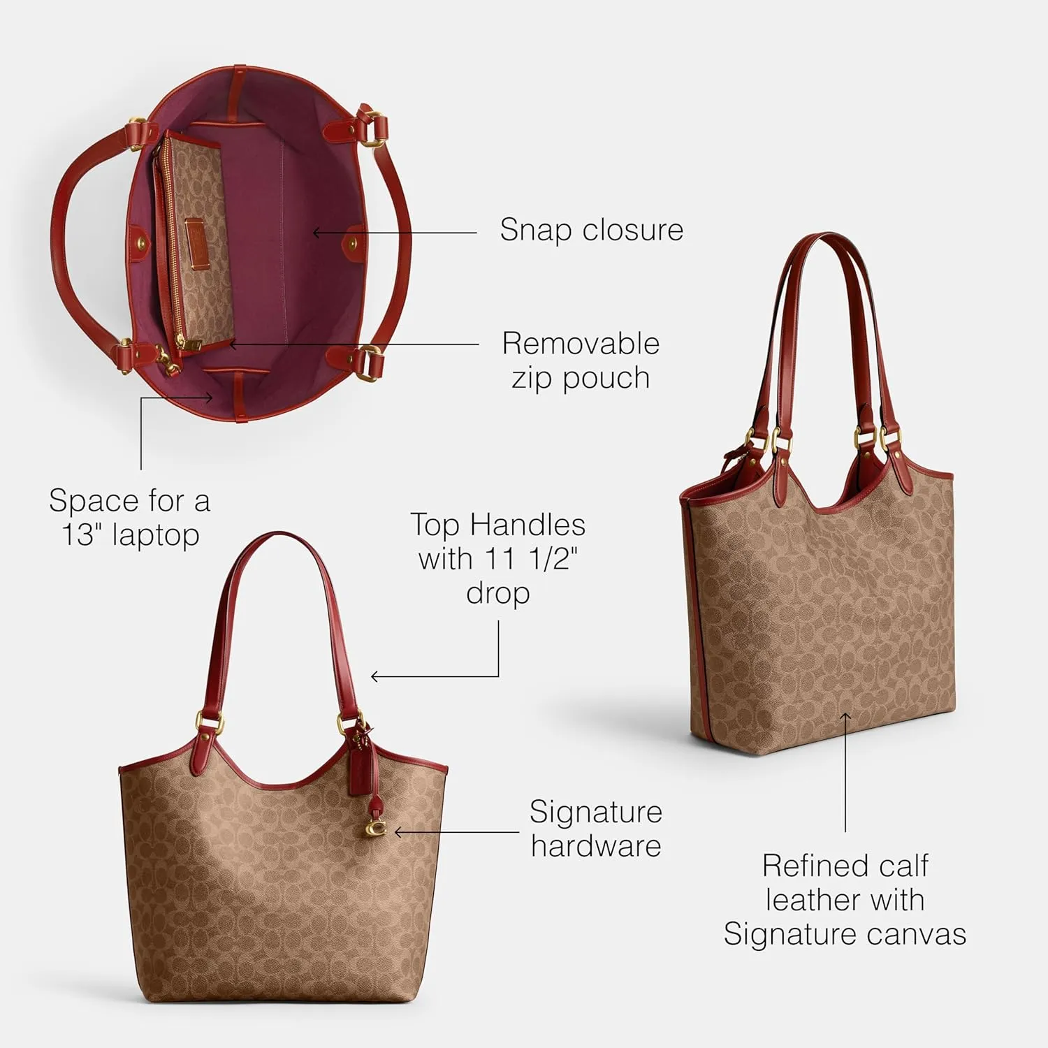 COACH Day Tote