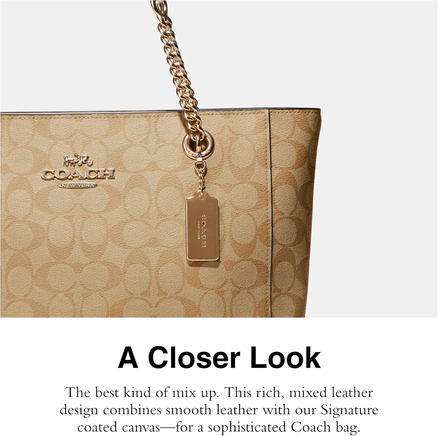Coach Women's Cammie Chain Tote