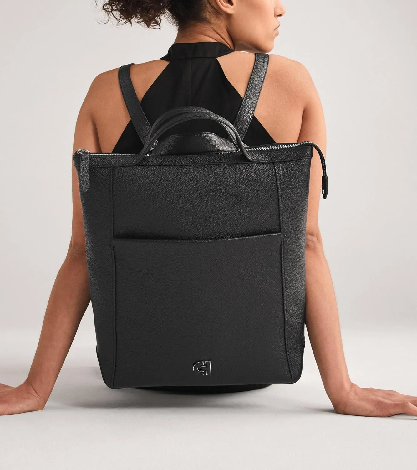 Cole Haan Grand Ambition Convertible Backpack, New Black