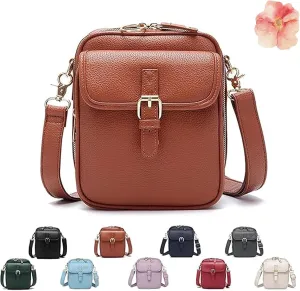 Collaborate Crossbody Leather Bag,Collaboraten1 Urvashi Cross Body Anti Theft Bag,Tojoyride Collaboration Shoulder Purse