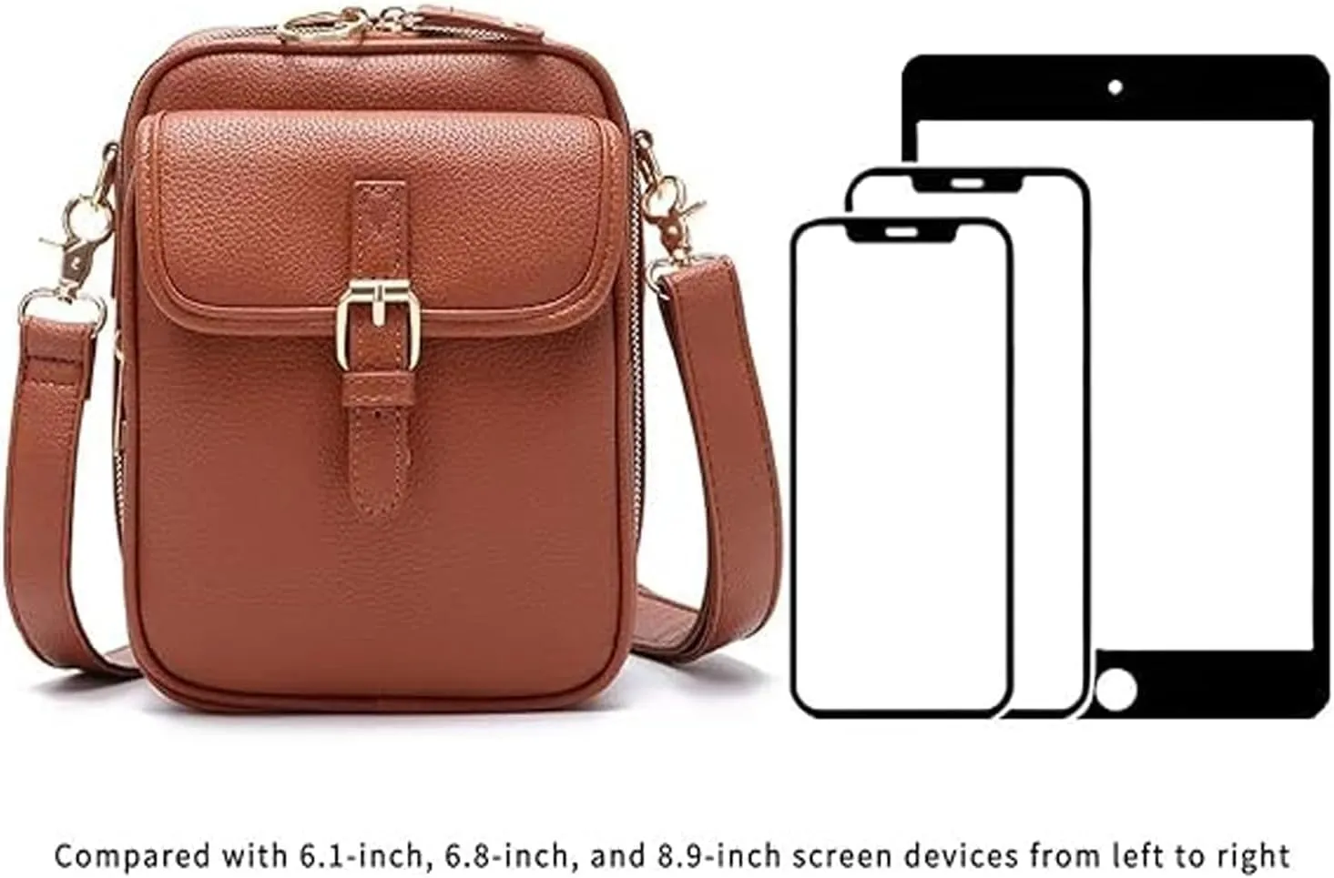 Collaboraten1 Crossbody Leather Bag, Collaborateam Urvashi Collaboration Tojoyride Anti Theft Shoulder Bags Travel