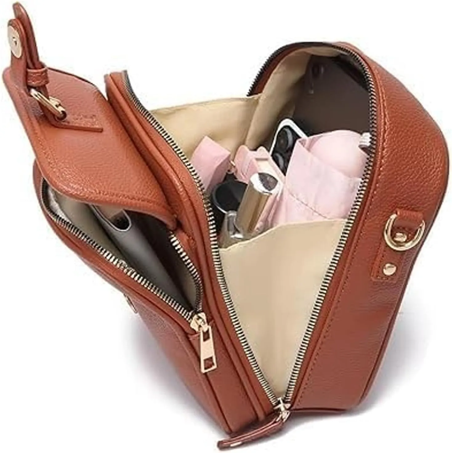 Collaboraten1 Crossbody Leather Bag, Collaborateam Urvashi Collaboration Tojoyride Anti Theft Shoulder Bags Travel