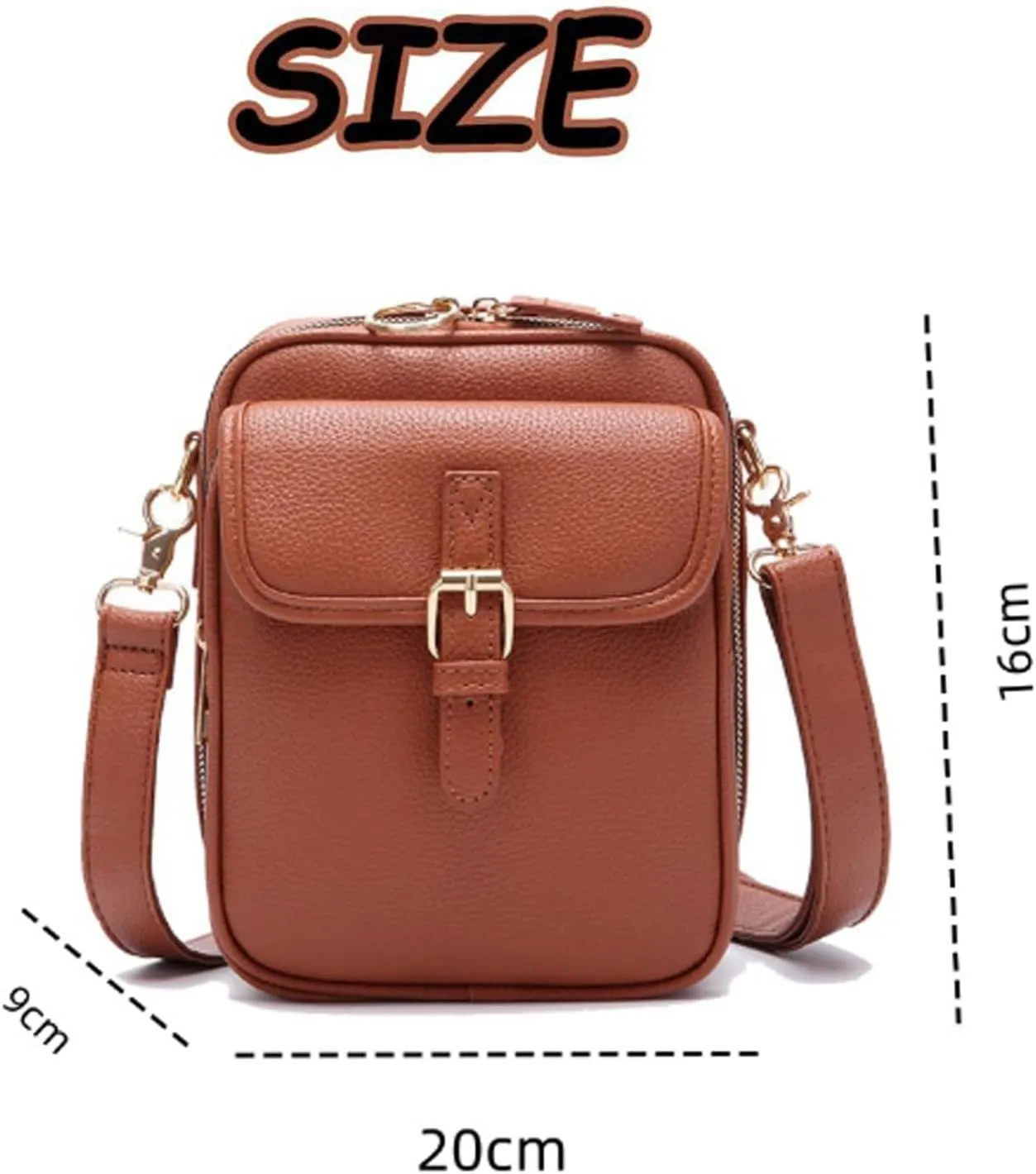Collaboraten1 Crossbody Leather Bag, Collaborateam Urvashi Collaboration Tojoyride Anti Theft Shoulder Bags Women