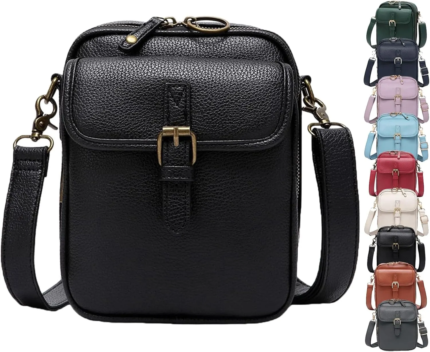Collaboraten1 Crossbody Leather Bag, Collaborateam Urvashi Tojoyride Collaboration Anti Theft Shoulder Bags for Women