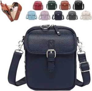 Collaboraten1 Crossbody Leather Bag, Purse Vintage Mini Messenger Bag, Urvashi Crossbody Leather Bag