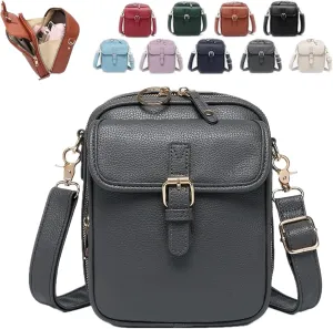 Collaboraten1 Crossbody Leather Bag, Purse Vintage Mini Messenger Bag, Urvashi Crossbody Leather Bag