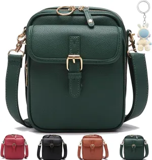 Collaboraten1 Crossbody Leather Bag,Urvashi Crossbody Leather Bag,Anti Theft Shoulder Bags,With Card Slots