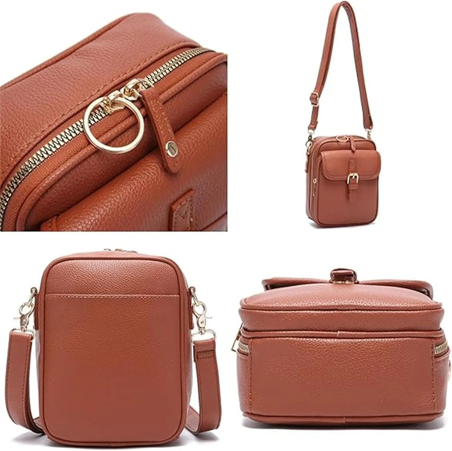 Collaboraten1 Crossbody Leather Bag,UrvashiCrossbody Bag, Collaborateam Urvashi Collaboration Shoulder Bags