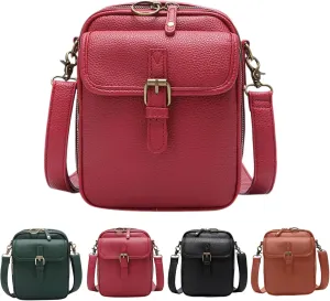 Collaborten Crossbody Bag, Collaborate Crossbody Leather Bag, Collaboraten Shoulder Bag with Card Slots