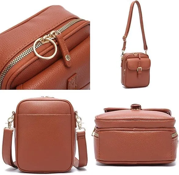 Collaborten Crossbody Bag, Collaborate Crossbody Leather Bag, Collaboraten1 Urvashi Anti Theft Shoulder Bag for Women Travel