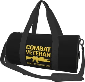 Combat Veteran Iraq And Afghanistan Travel Duffle Bag Sports Bags Multipurpose Backpack Foldable Travel Bag Tote Bags