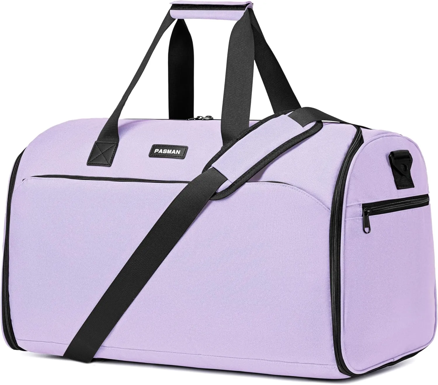 Convertible Garment Bag with Shoulder Strap, Carry On Men Women Garment Bags For Travel,2 in 1 Hanging Dress Suitcase Suit Travel Bags