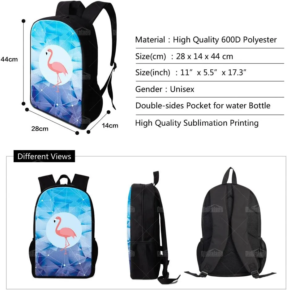 Cool Lizard Prints School Backpack for Guy Boys Cute Animal Bagpack Personalized Satchel Patterns
