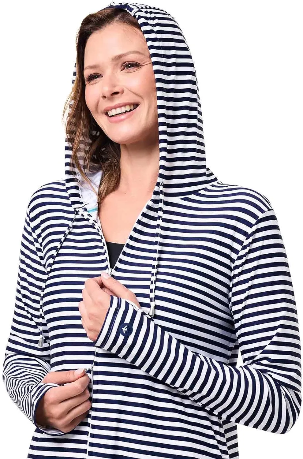 Coolibar UPF 50  Women's Wailea Swim Cover- Up - Sun Protective