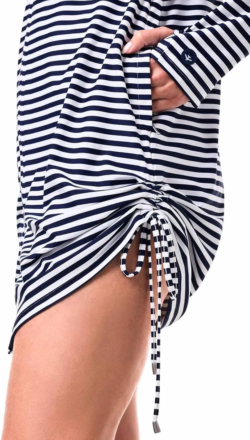 Coolibar UPF 50  Women's Wailea Swim Cover- Up - Sun Protective