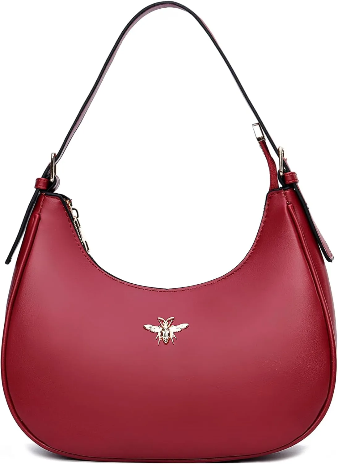 CROJUYI Small Crescent Shoulder Bags Purses for Women Retro Classic Clutch Hobo Tote Purse and Handbag Cute Crossbody Bags