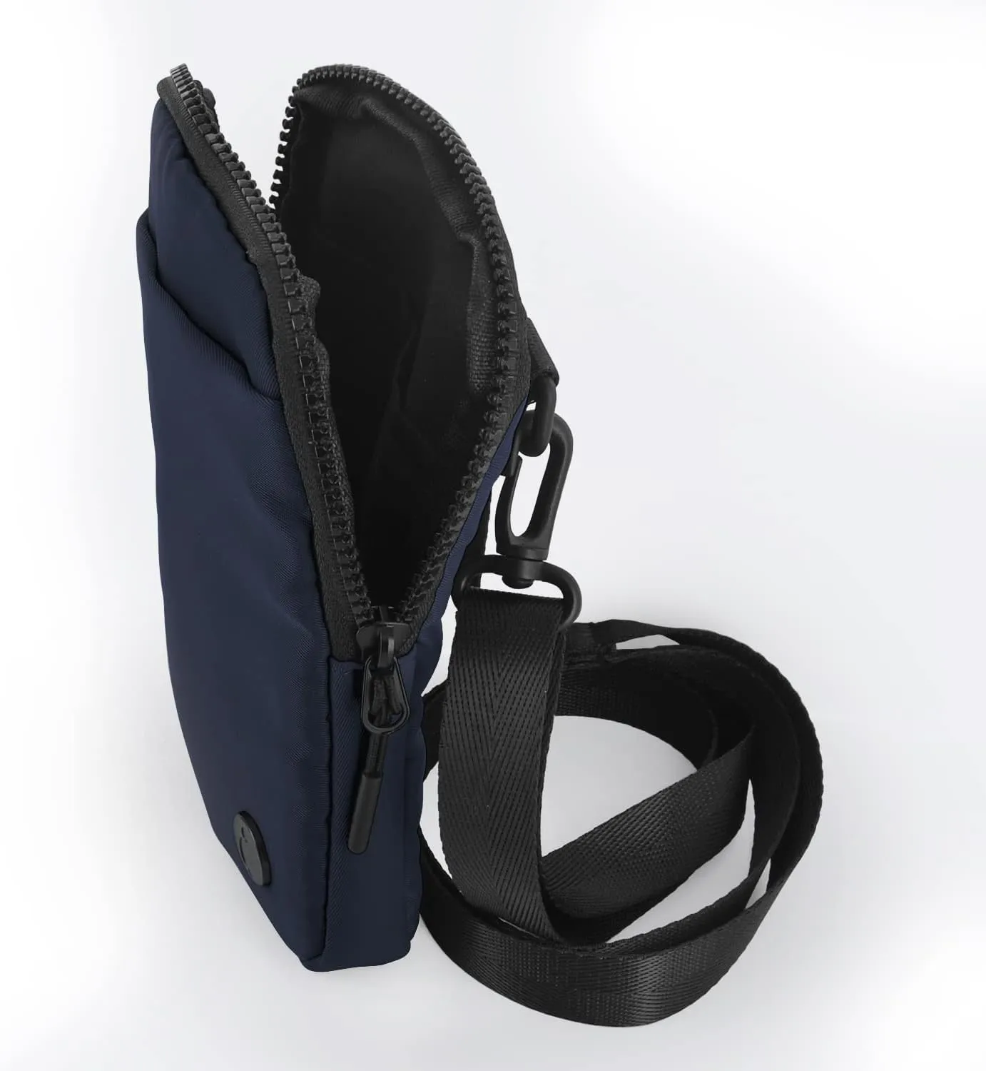 Crossbody Bag for Men & Women, Crossbody Belt Bag for Sports, Travel, Walking, Running, Hiking (Navy)