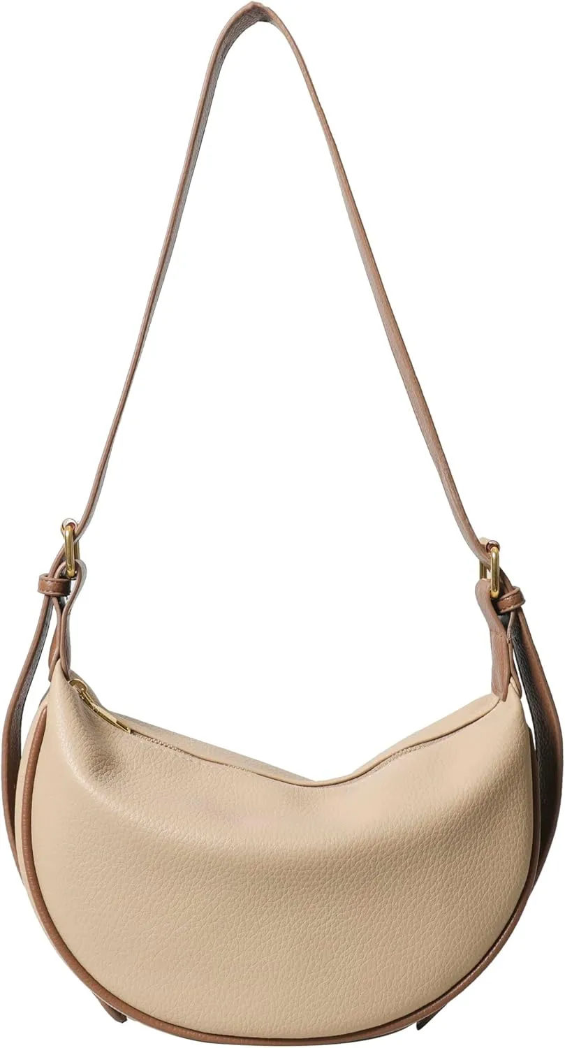 Crossbody Bag for Women, Cute Hobo Crescent Bag Casual Tote Handbag Shoulder Bags Purse with Adjustble Strap