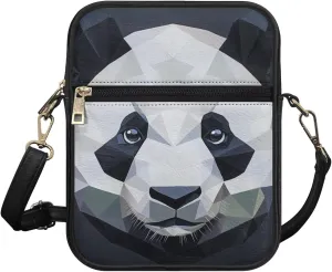 Crossbody Bags for Women Travel Abstract Art Shoulder Bag Leather Messenger Purse