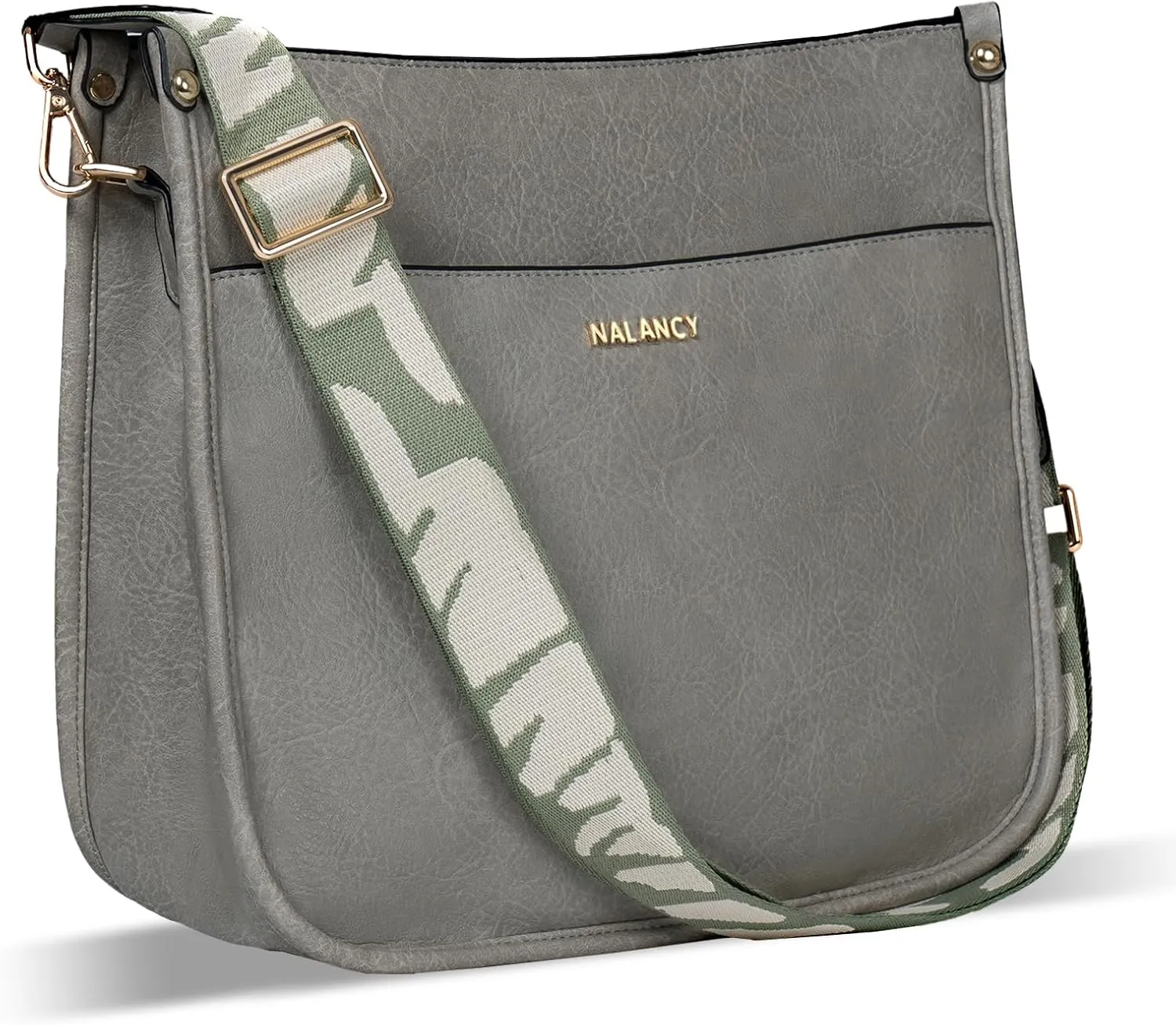 Crossbody Bags for Women Vegan Leather Hobo Handbag Fashion Shoulder Purses with Adjustable Strap