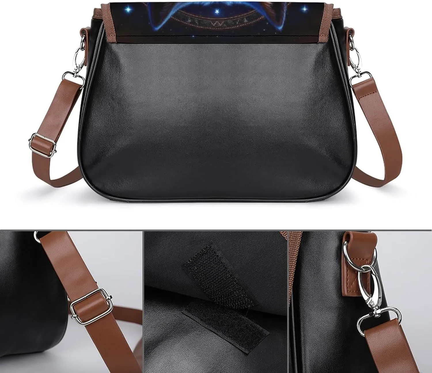 Crossbody Bags Purses Women, Lightweight Functional Multi Pocket Purse Adjustable Strap