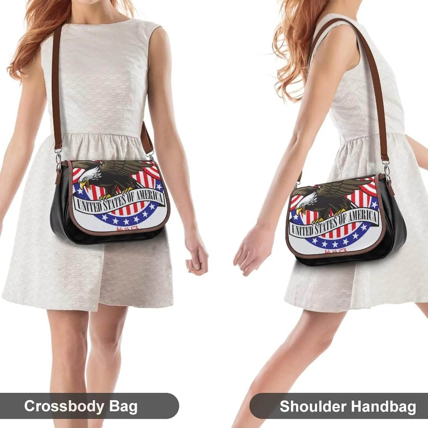 Crossbody Bags Purses Women, Lightweight Functional Multi Pocket Purse Adjustable Strap