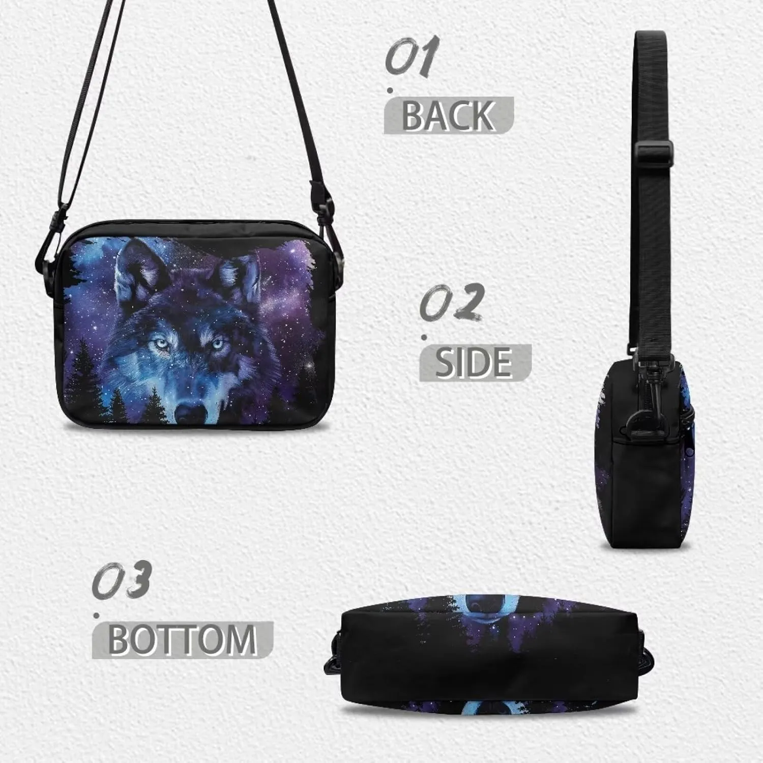 Crossbody Purses for Women with Adjustable Strap for Daliy Use