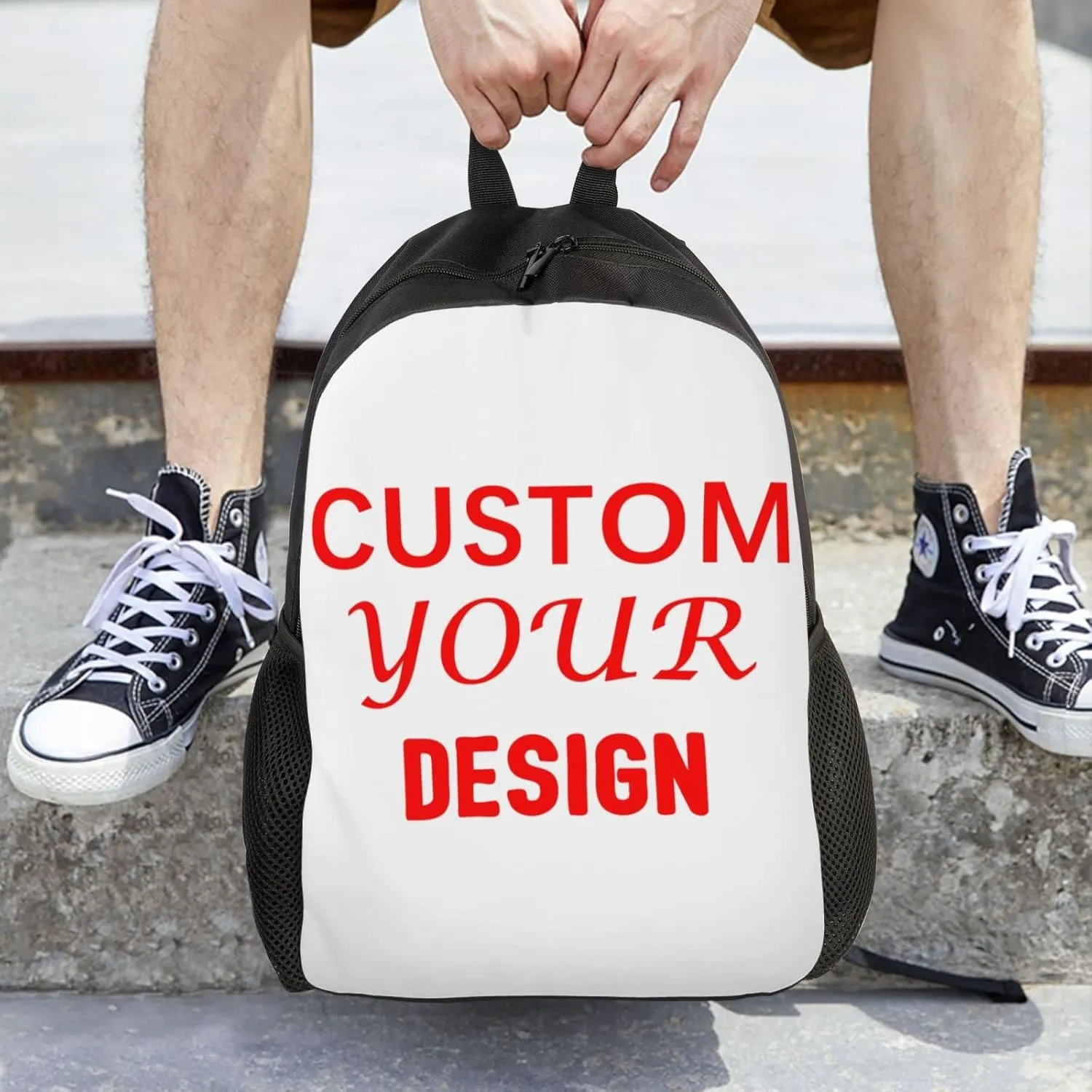 Custom Laptop Backpack Personalized Large Capacity Shoulder bag Add Your Own Name Travel Backpack Custom Backpack