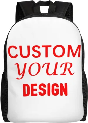 Custom Laptop Backpack Personalized Large Capacity Shoulder bag Add Your Own Name Travel Backpack Custom Backpack