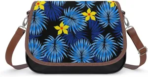 Customized Women'S Bag Design Pattern Polynesian Retro Tribal Art Crossbody Bag Leather Women'S Bag 2025