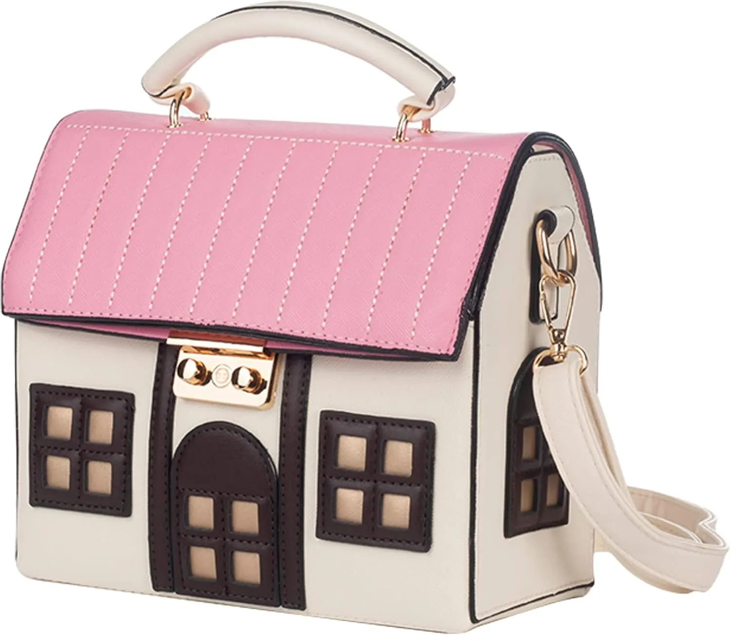 Cute Bag Unique Novelty Purse for Women Shoulder purse Messenger CrossBody Bag PU Leather Mini Handbag for Ladies
