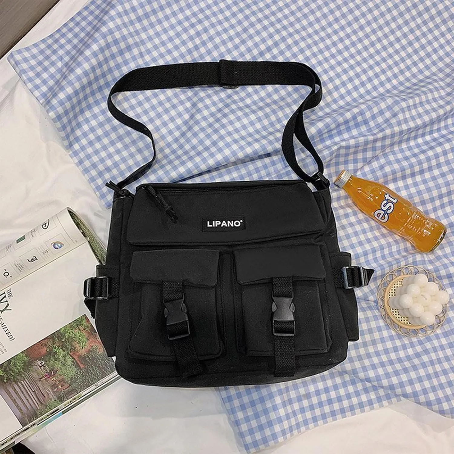 Cute Messenger Bag, Crossbody Bags for Women Kawaii Messenger Bags Purses