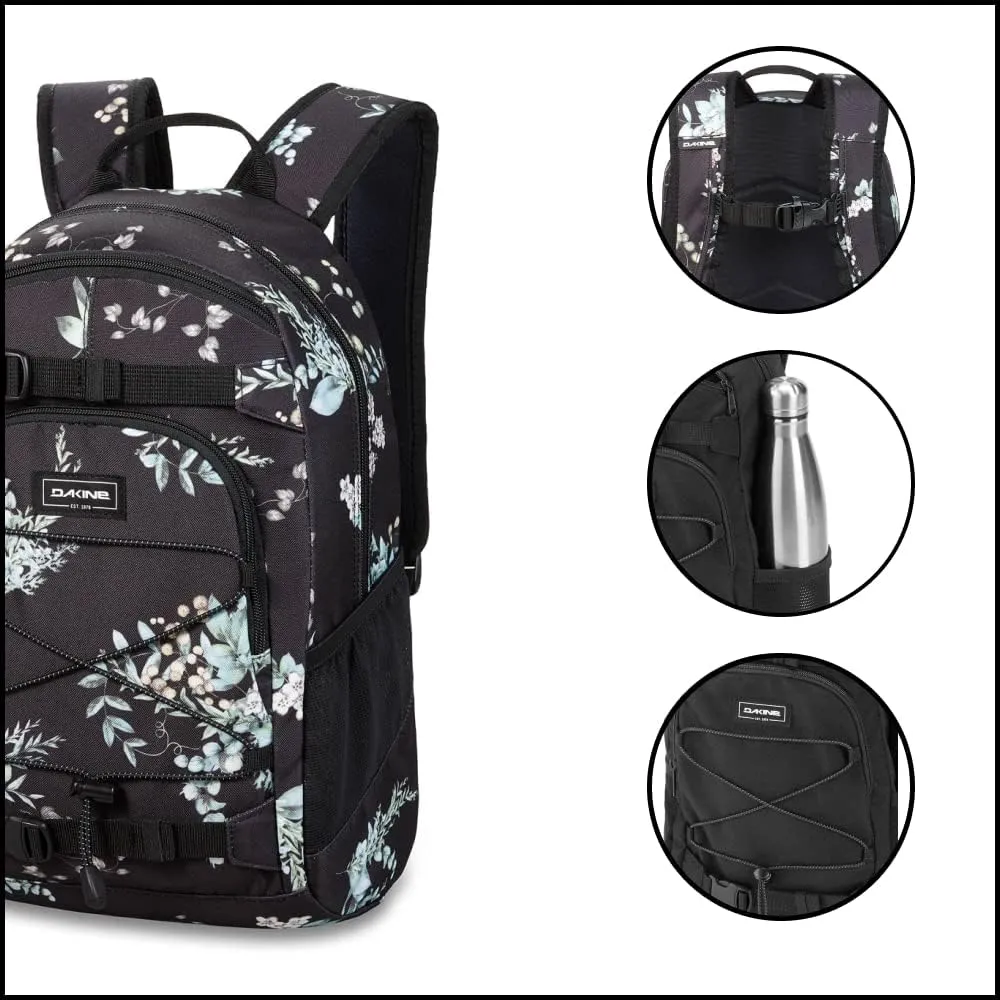 Dakine Kids' GROM 13L, 8 Bit Floral, One Size