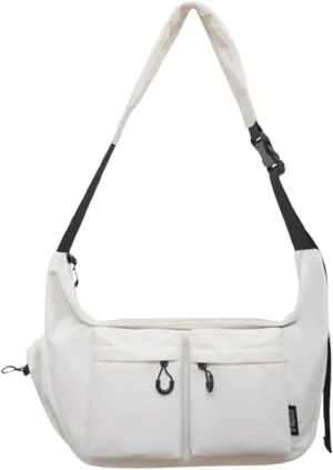 Dallaswind Large Capacity Messenger Canvas Bag, multi-pocket, Large capacity, waterproof messenger bag