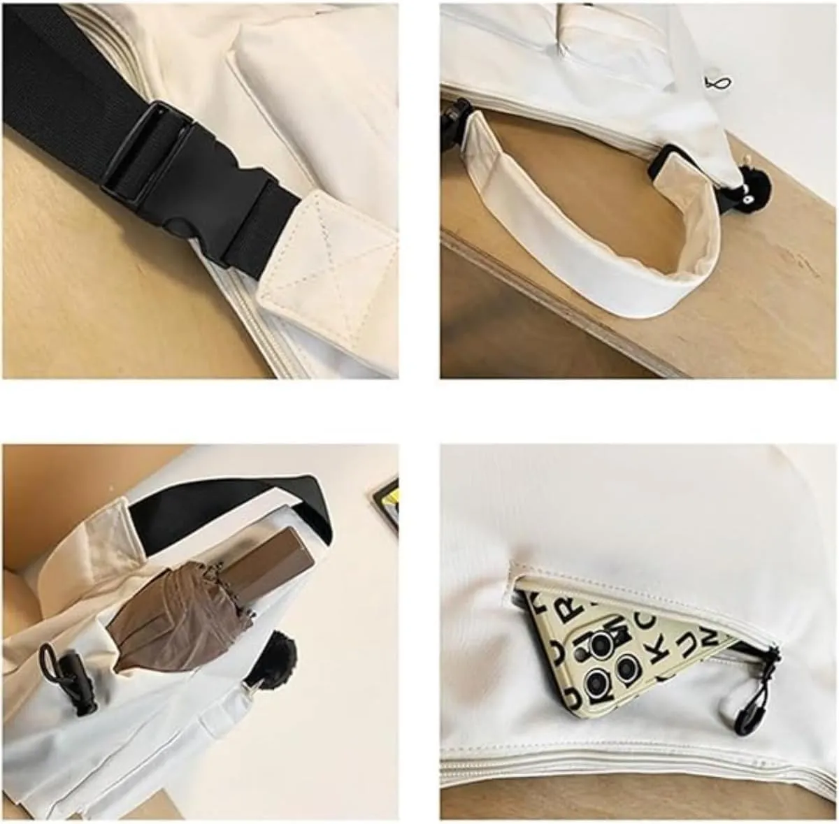 Dallaswind Large Capacity Messenger Canvas Bag, Vintage Water Resistant Canvas Satchel, Large Crossbody Bag Shoulder Purse