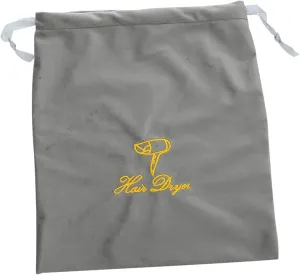 Didiseaon Travel Hair Dryer Storage Bag Elegant Drawstring Organizer for Hair Dryer Attachments Classic Multifunctional Protection Against Scratches and Damage