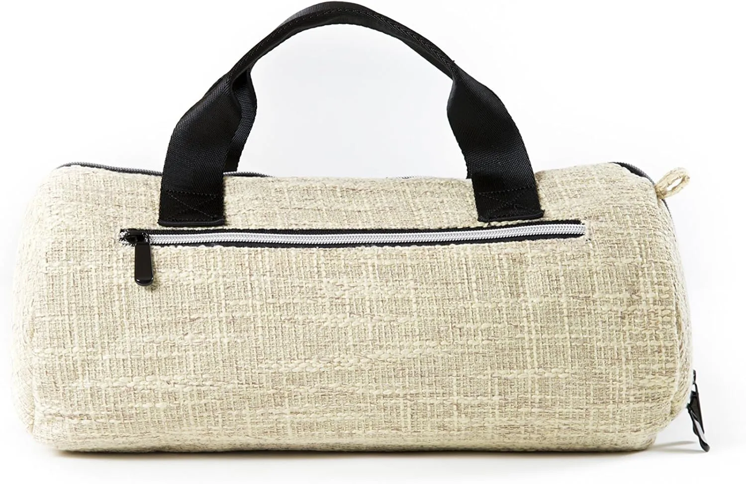 Dime Bags - Padded Duffle Tube, Durable Hemp Blend (15 Inch, Tan)