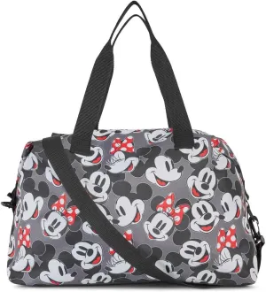 Disney Tote Duffel Bag Mickey Mouse Friends All Over Print Weekender Travel