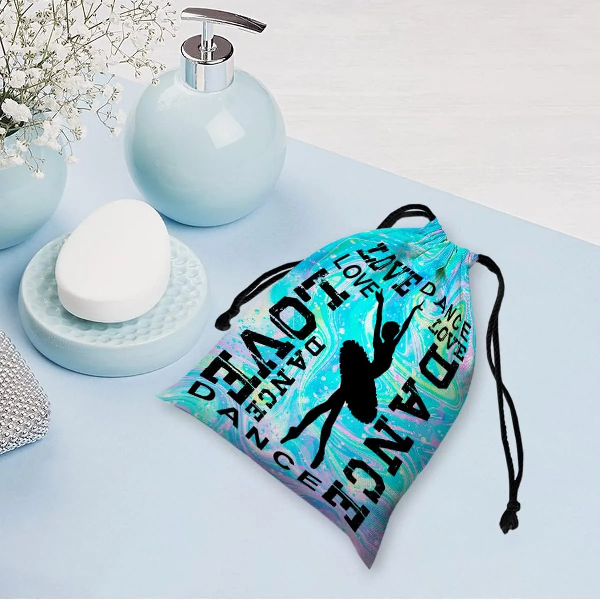 Drawstring Grip Bags For Womens Water Resistant Drawstring Bag Gym Storage Pouch For Sports Party Favors