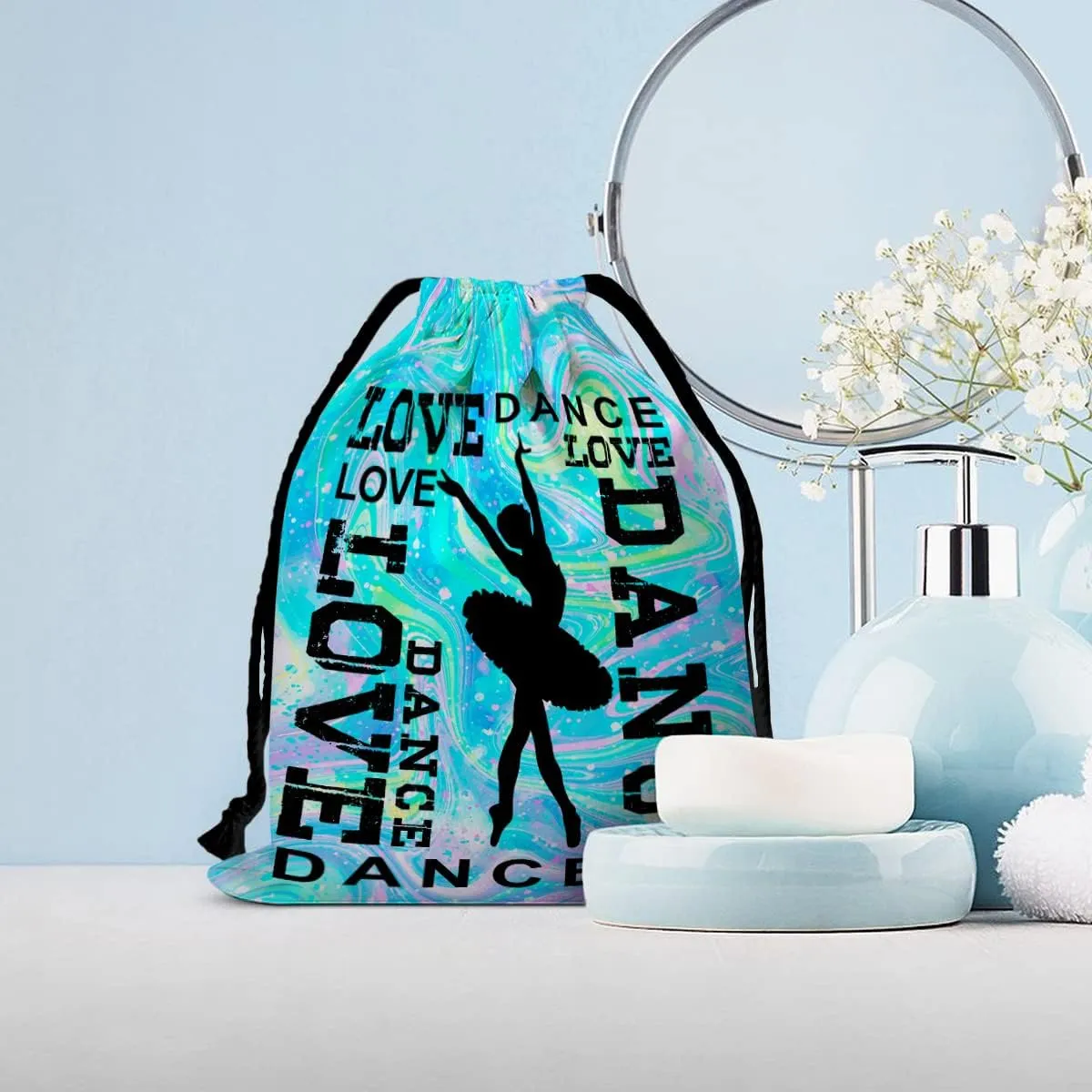 Drawstring Grip Bags For Womens Water Resistant Drawstring Bag Gym Storage Pouch For Sports Party Favors